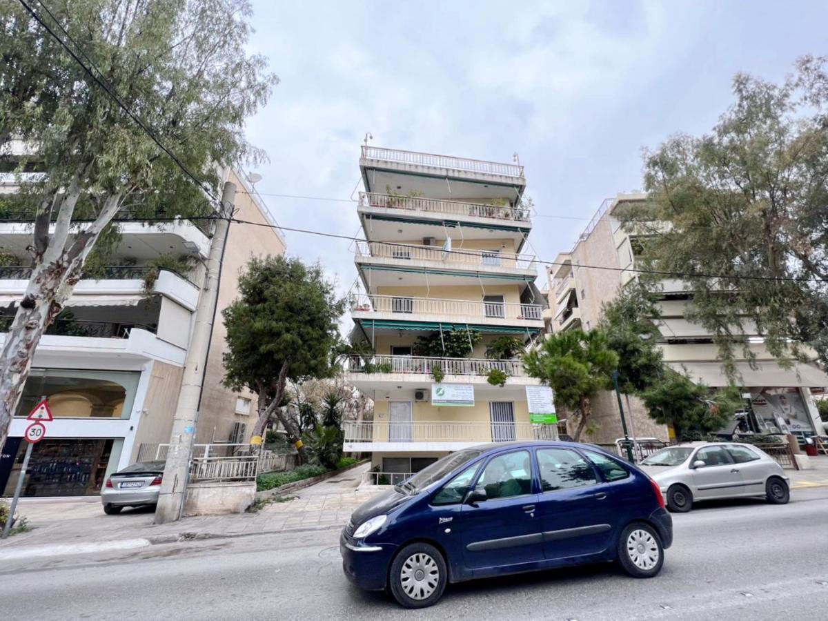 Wsd Faliro New 1Bd Apartment With Bal Near Alimos Marina Athens Luaran gambar